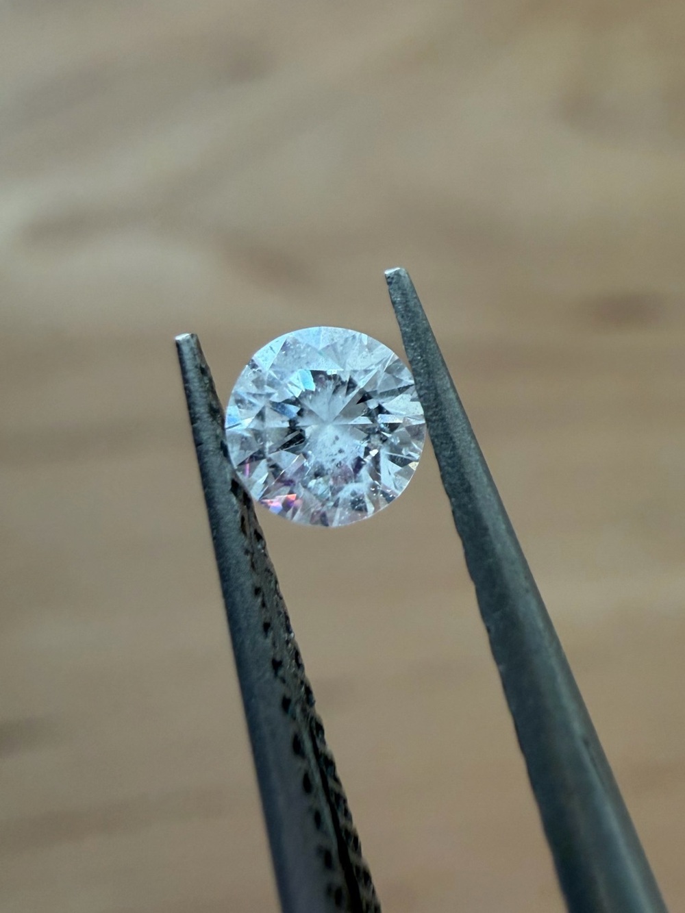estate 3.3mm natural diamond earth mined loose solitaire genuine diamond 0.15 ct